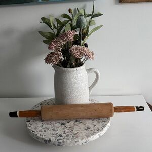 Classic Vintage Chippy Wooden Rolling Pin